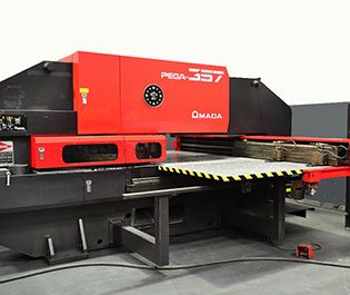 GHI Laser Metal Processing Equipment: 50 x 70 Amada Pega 357 Turret Punch 